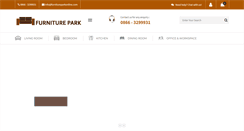 Desktop Screenshot of furnitureparkonline.com